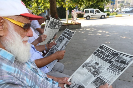 Bafralılardan 100.Yıl Gazetesine Yoğun İlgi