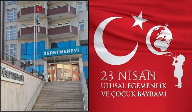 Bafra Öğretmen Evi'nden 23 Nisan Bayramı Mesajı