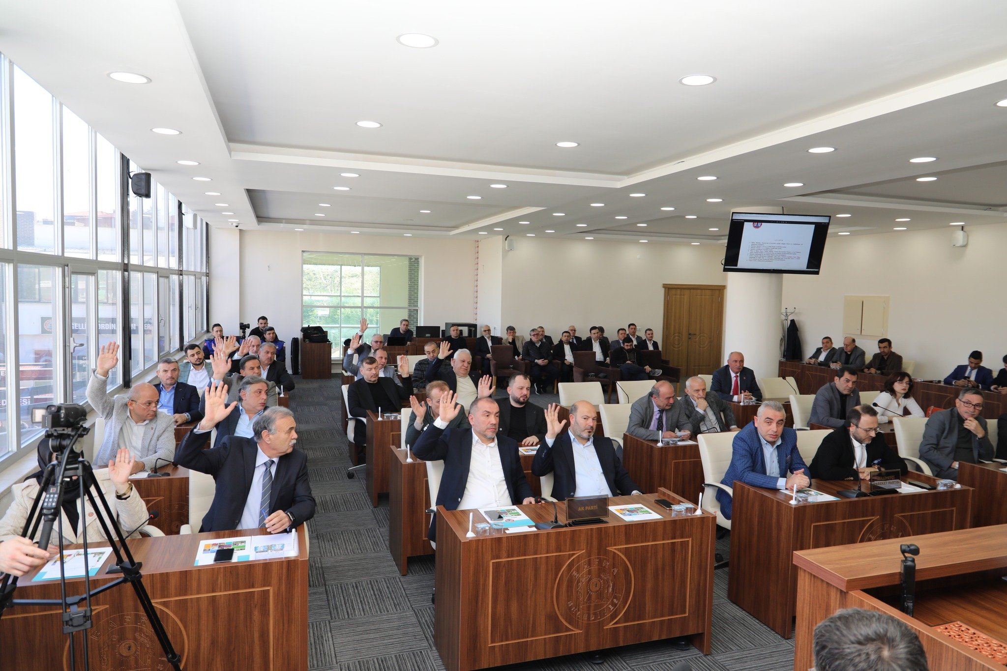 Bafra Belediye Meclisi’nde görev dağılımı tamamlandı