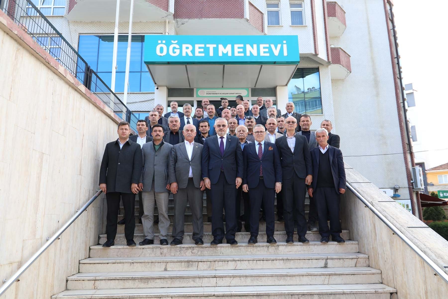 Muhtarlar Buluşması’nda Bafra’nın Bugünü Ve Geleceği Konuşuldu