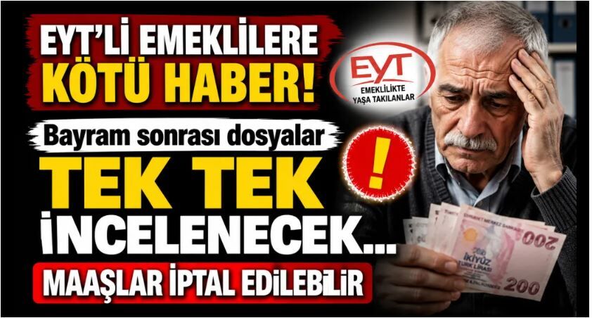 Eyt'li Emeklilere Kötü Haber!
