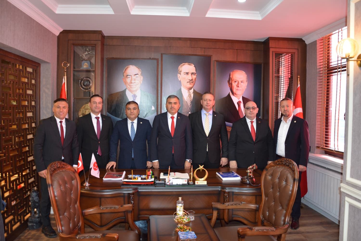 Başkan Kocabaş MHP Samsun İl Başkanlığı Açılışına Katıldı