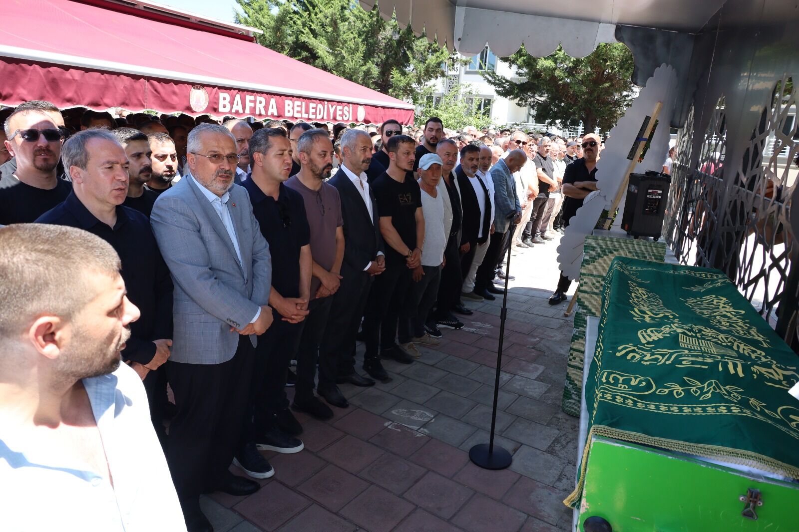 Bafra İş Dünyasının Acı Günü : Fethi Tunç Son Yolculuğuna Uğurlandı