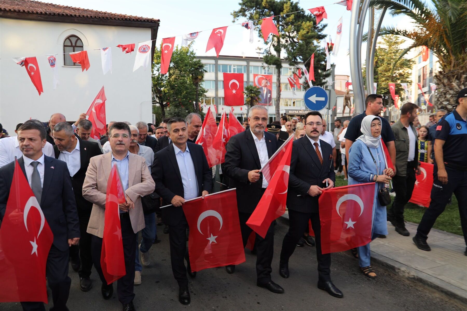15 Temmuz Ruhu Bafra'da Bir Kez Daha Yaşatıldı