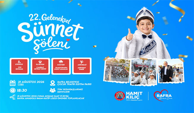 Geleneksel Sünnet Şöleni'nin Tarihi Belli Oldu.