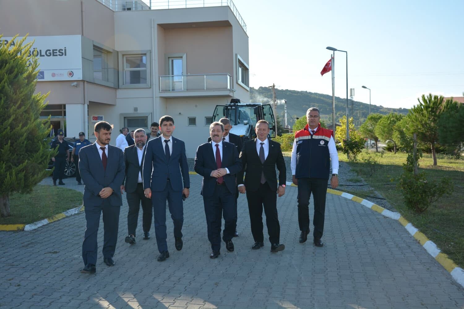 Başkan Serdal Sefa Kocabaş, Bafra Karma OSB’deki Çalışmaları Yerinde İnceledi