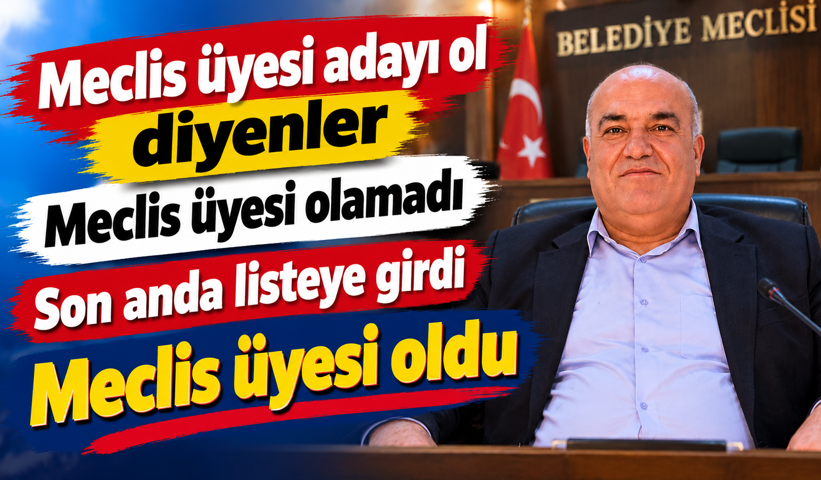 Bafra Tso’da "Meclise üyesi adayı ol" Diyenler Dışarıda Kaldı! Son Anda Listeye Giren, Meclis Üyesi Seçildi