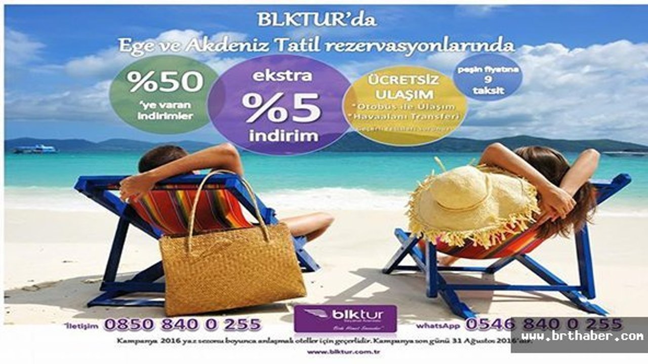 BLK TUR’la Bu Yaz herkes tatil yapacak