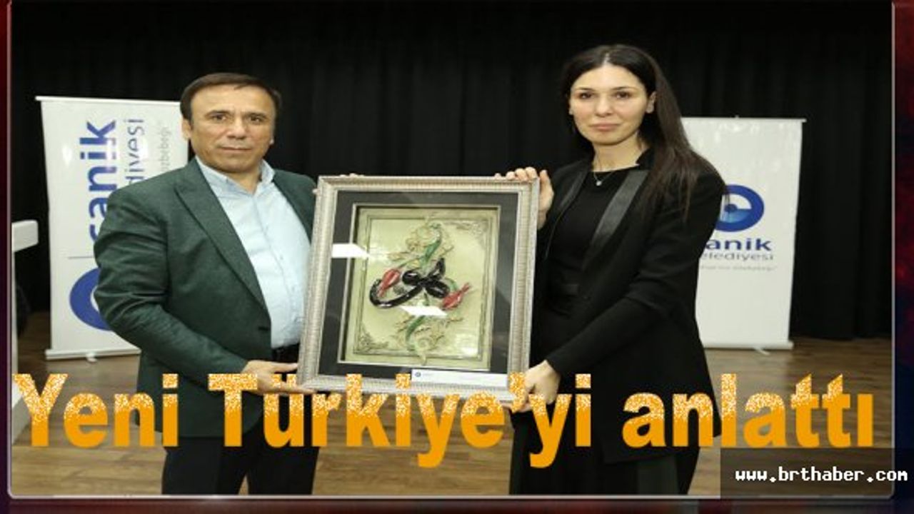 Karaaslan, Canik'te Yeni Türkiye'yi anlattı