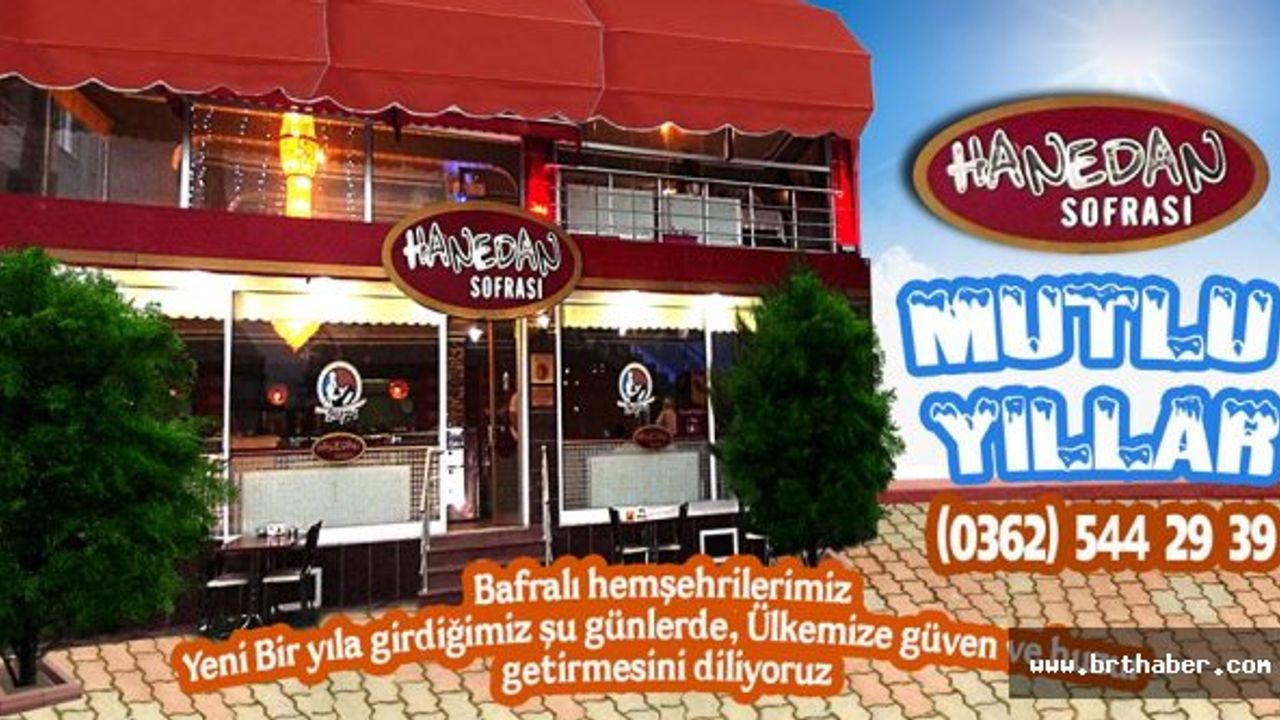Bafra Hanedan Sofrası Müdürü Mustafa Çağlayan, yeni yıl dolayısıyla bir kutlama mesajı yayınladı