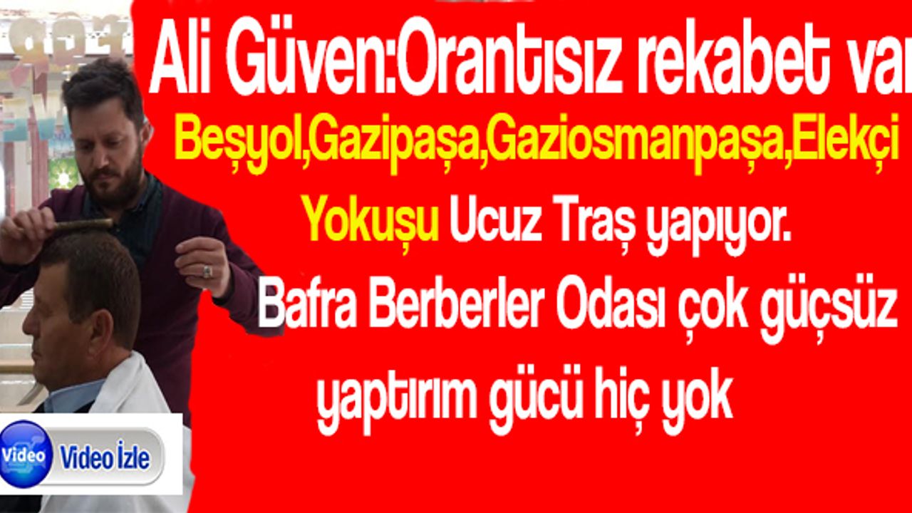 Ali Güven: Orantısız rekabet var