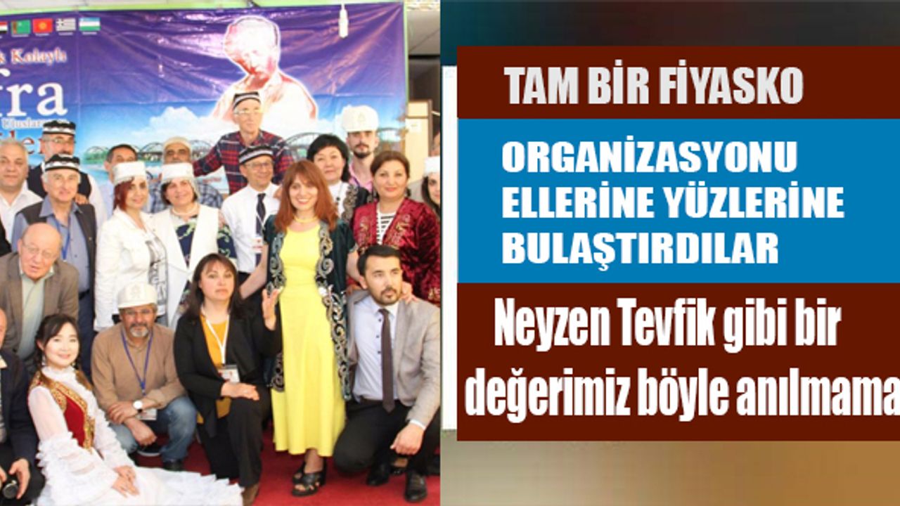 Neyzen Tevfik Kolaylı Şiir Dinletisi Kolay'da Yapılmaya çalıştı