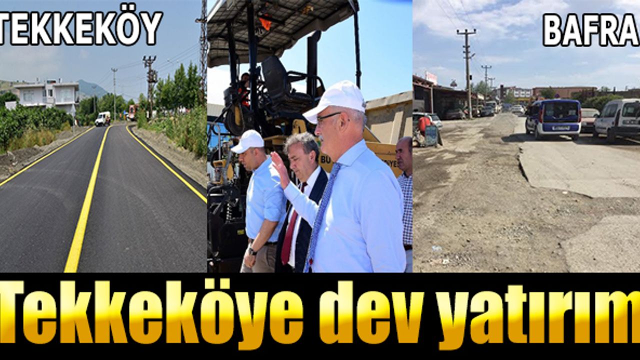 BAŞKAN YILMAZ: “SAMSUN’DA YOL KONFORU ARTIYOR”