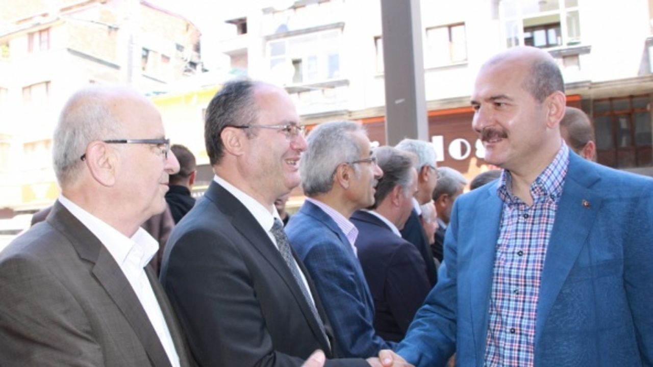 İçişleri Bakanı Soylu Trabzonda