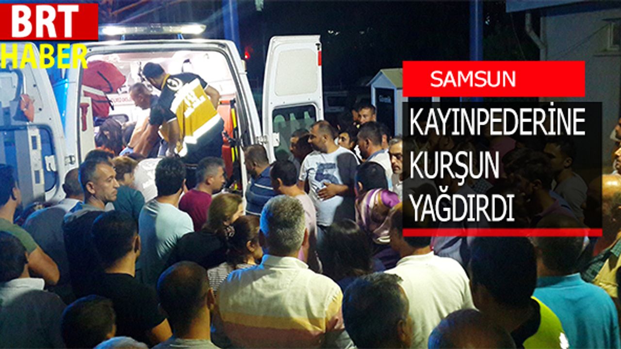 Samsun'da silahlı saldırı