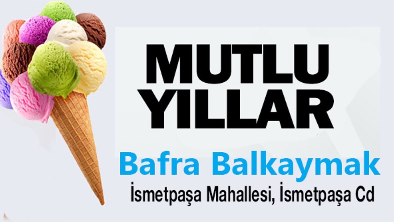 Balkaymak; Ahmet Yıldız,Yeni Yılınız Kutlu olsun