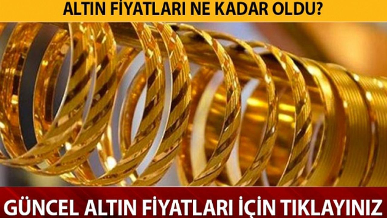 Gram altın ve çeyrek altın fiyatları (14 Eylül 2019 Cumartesi)
