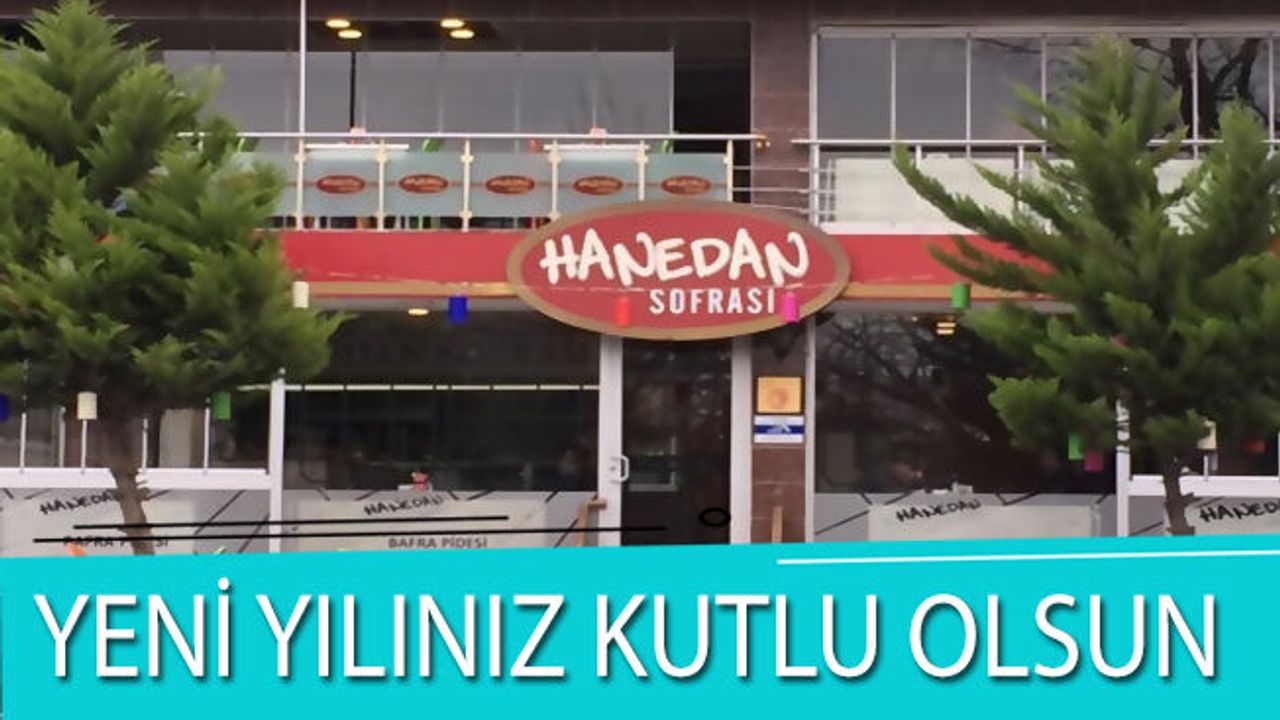 Hanedan Sofrası yeni yıl dolayısıyla bir kutlama mesajı yayınladı-Bafra Haber