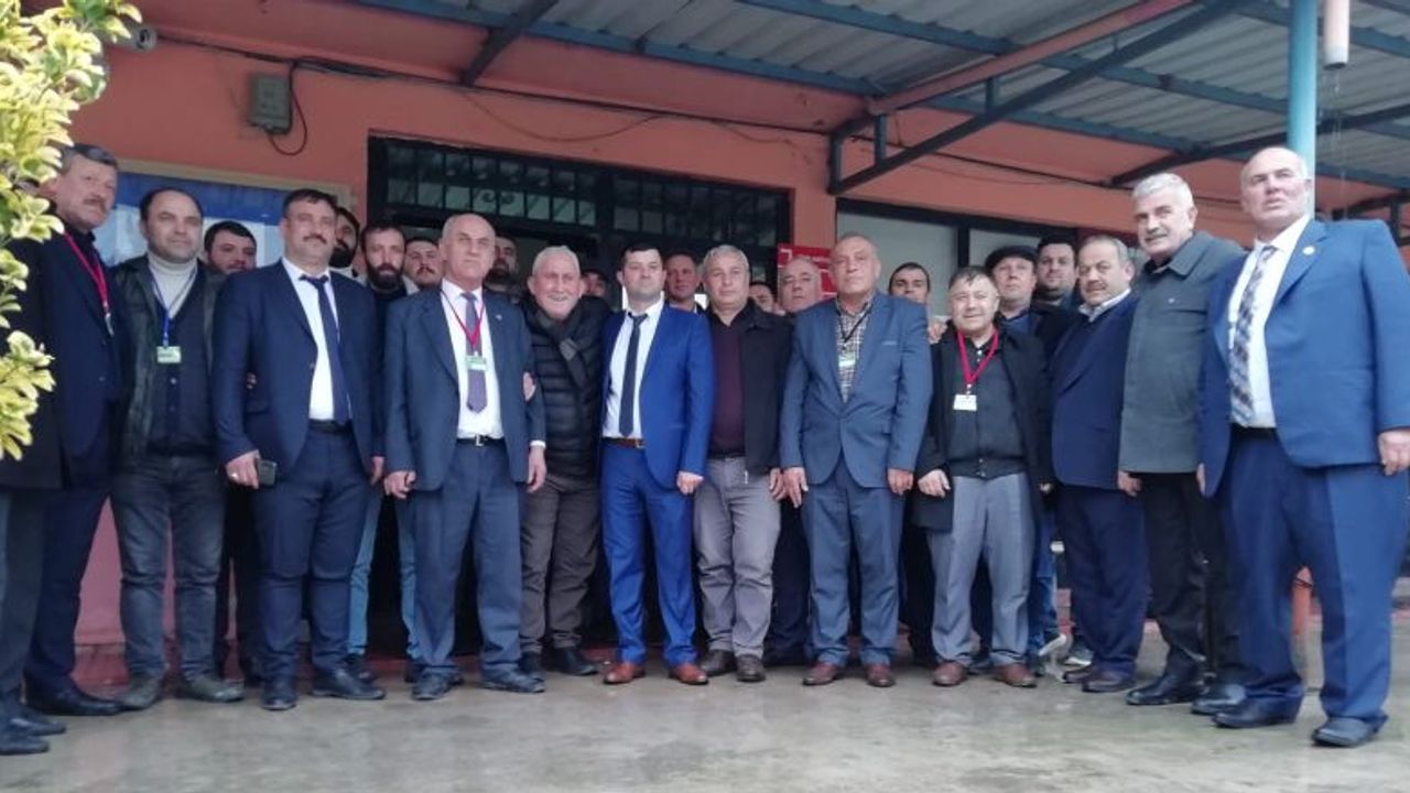 Bafra Ziraat Odası Başkanı Osman Tosuner Güven Tazeledi