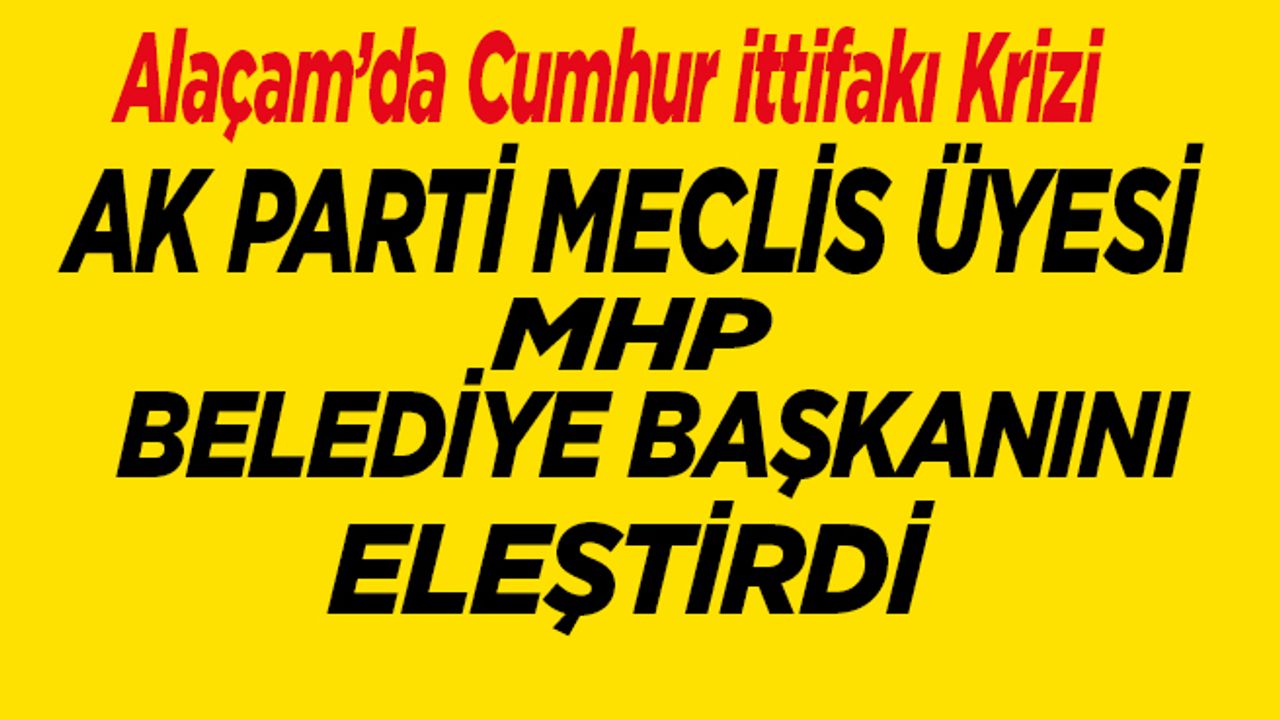 AK Parti Meclis üyesi MHP'li belediye başkanını topa tuttu