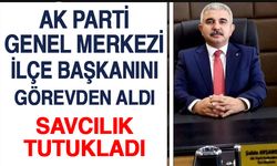 AK Parti İlçe Başkanı Avşaroğlu tutuklandı