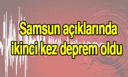 Samsun Açıklarında 24 Saat Arayla 2 Deprem