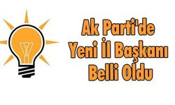 AK Parti Samsun İl Başkanlığına atanan isim belli oldu!