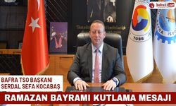 Başkan Kocabaş’tan Ramazan Bayramı Kutlama Mesajı