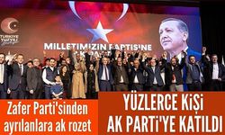 Zafer Parti'sinden istifa edenler AK Partiye katıldı