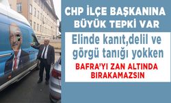 Chp Bafra ilçe başkanı provokasyonluk yapıyor....