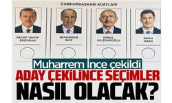 Aday çekilirse seçimler nasıl olur? İşte cevabı...