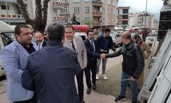 MilletVekili adayı Bahadır Şahin'e Samsun'lu Esnaflardan  Sevgi Seli