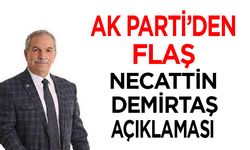 Samsun'da AK Parti'den flaş Necattin Demirtaş açıklaması!