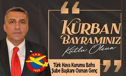 THK Başkanı Osman Genç Bayram Mesajı