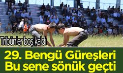 29. Bengü Güreşleri Bu sene sönük geçti