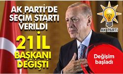 AK Parti’de 21 İl Başkanı değişti Samsun ise şimdilik devam ediyor