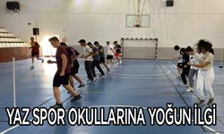 Yaz Spor Okullarına Yoğun İlgi