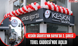 Keskin Sigorta’nın Bafra’da 2. Şubesi Tekel Caddesi’nde Açıldı