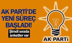 AK Parti’de yeni süreç başladı! Şimdi sırada anketler var