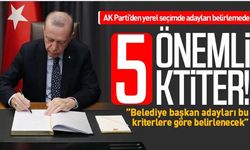 AK Parti’nin yerel seçimde aday belirlemede 5 önemli kriteri belli oldu!