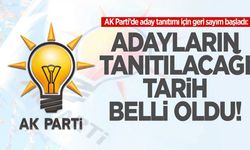 AK Parti'de adayların tanıtılacağı tarih belli oldu: İşte o tarih...