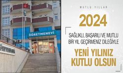 Bafra Öğretmen Evi'nden Yeni Yıl Mesajı