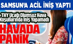 Ordu-Giresun Havalimanı'na Yerine Samsun Havalimanı'na Divert Edildi!