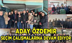 Cumhur İttifakı'nın Alaçam Belediye Başkan adayı Ramazan Özdemir seçim çalışmaları kapsamında  Alaçam'da ziyaretlerde bulundu.