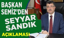 AK Parti Bafra İlçe Başkanı İbrahim Semiz’den seyyar sandık açıklaması