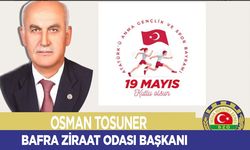 Tosuner'den 19 Mayıs Kutlama Mesajı