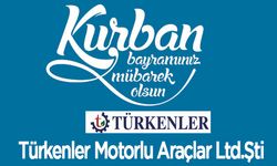 Türkenler Motorlu Araçlar Ltd.Şti. İşletme sahibi işadamı Tevfik Türken, Mübarek Kurban Bayramı nedeniyle bir mesaj yayınladı.