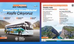 BÜYÜKŞEHİR’DEN “ODAK SAMSUN” TURİZM OTOBÜSLERİ