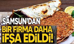 Samsun'da lahmacunda tağşiş yapan kebap salonu açıklandı