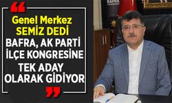 Bafra, Ak Parti İlçe Kongresine Tek Aday Olarak Gidiyor